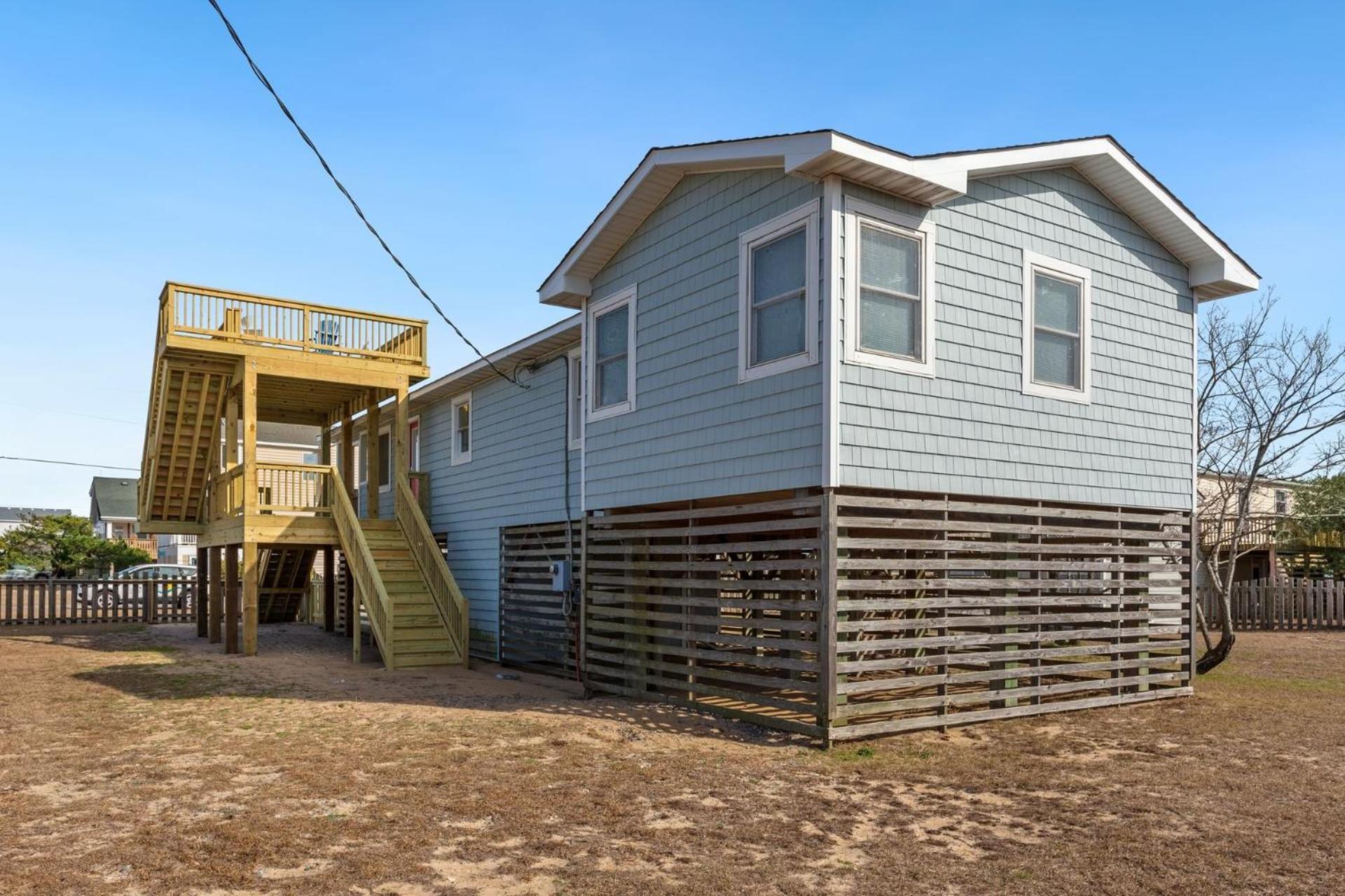 4011 The Dogs House 2 Min Walk To Beach Kitty Hawk Extérieur photo